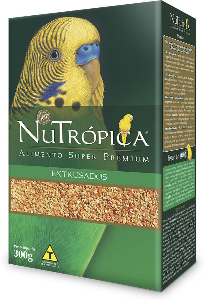 Ração Nutrópica para Periquito - 300 g