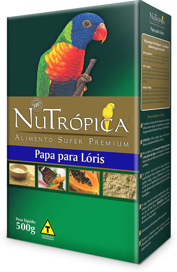 Ração Nutrópica Papa para Lóris - 500 g