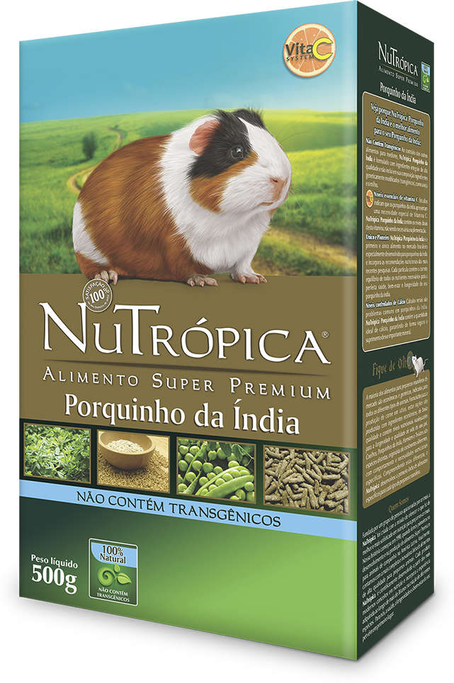 Ração Nutrópica para Porquinho da Índia - 500 g