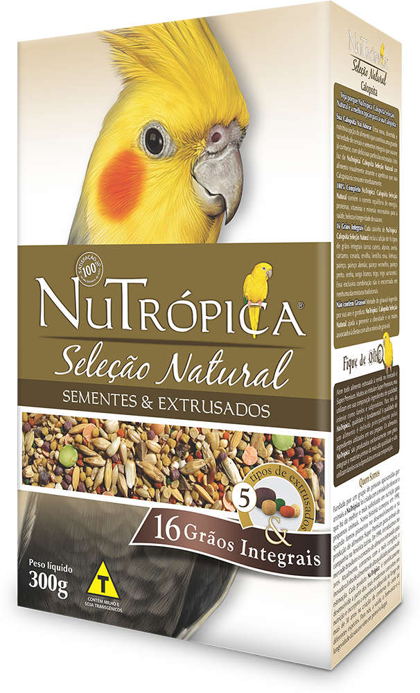 Ração Nutrópica Seleção Natural Calopsita - 300 g