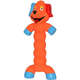 Brinquedo Jambo Mordedor Barriga Látex Cão Vermelho