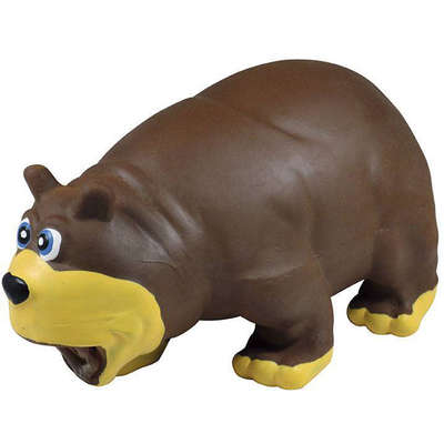 Brinquedo Jambo Urso Latex Marrom - Marrom