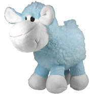 Brinquedo Jambo Mordedor Pelúcia Ovelha Azul - Azul