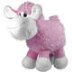 Brinquedo Jambo Mordedor Pelúcia Ovelha Rosa