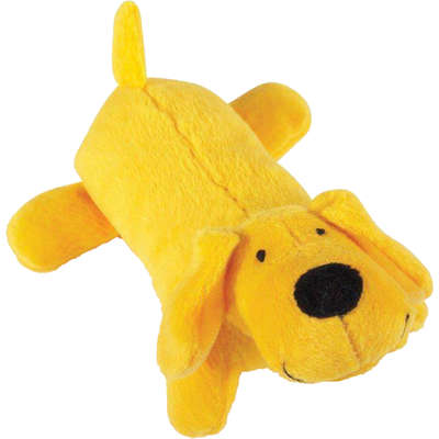 Brinquedo Jambo Mordedor Pelúcia Cachorrinho Amarelo - Amarelo