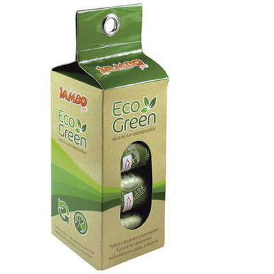 Saco Jambo Stamp Eco Green - 8 Unidades