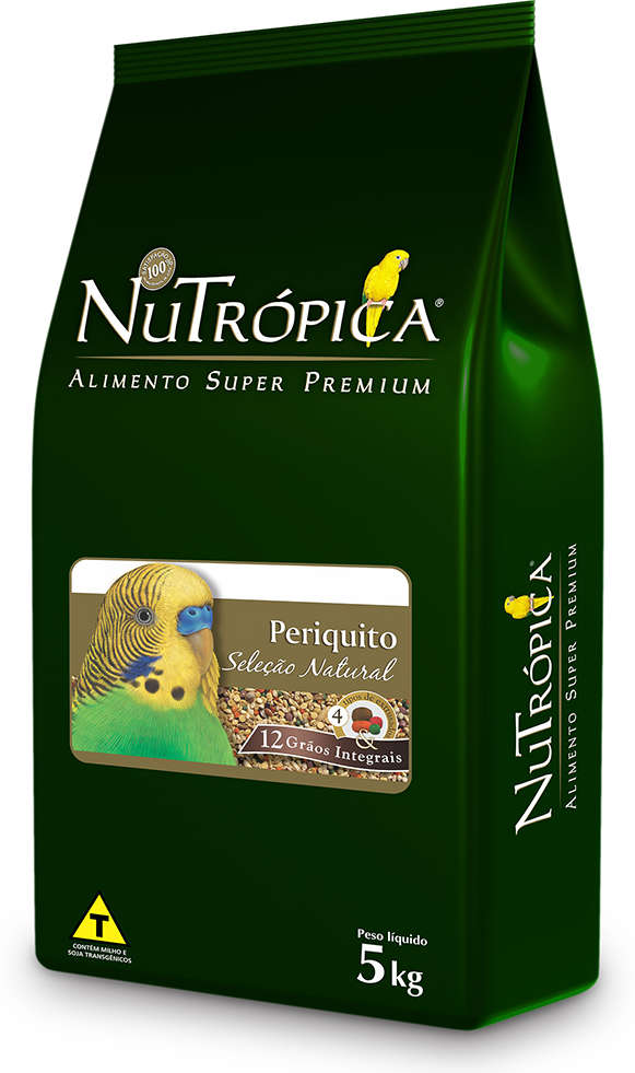 Ração Nutrópica Seleção Natural Periquito - 5Kg