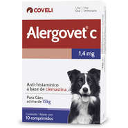 Antialérgico Coveli Alergovet C - 1,4 mg