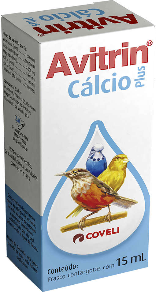Avitrin Cálcio - 15 mL