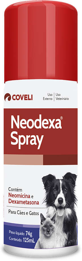 Antibiótico Coveli em Spray Neodexa - 74 g