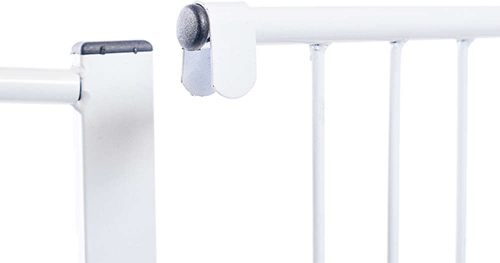Portão NF Pet Clássico Branco - 70 cm