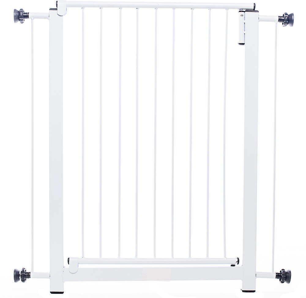 Portão NF Pet Clássico Plus Branco - 80 cm