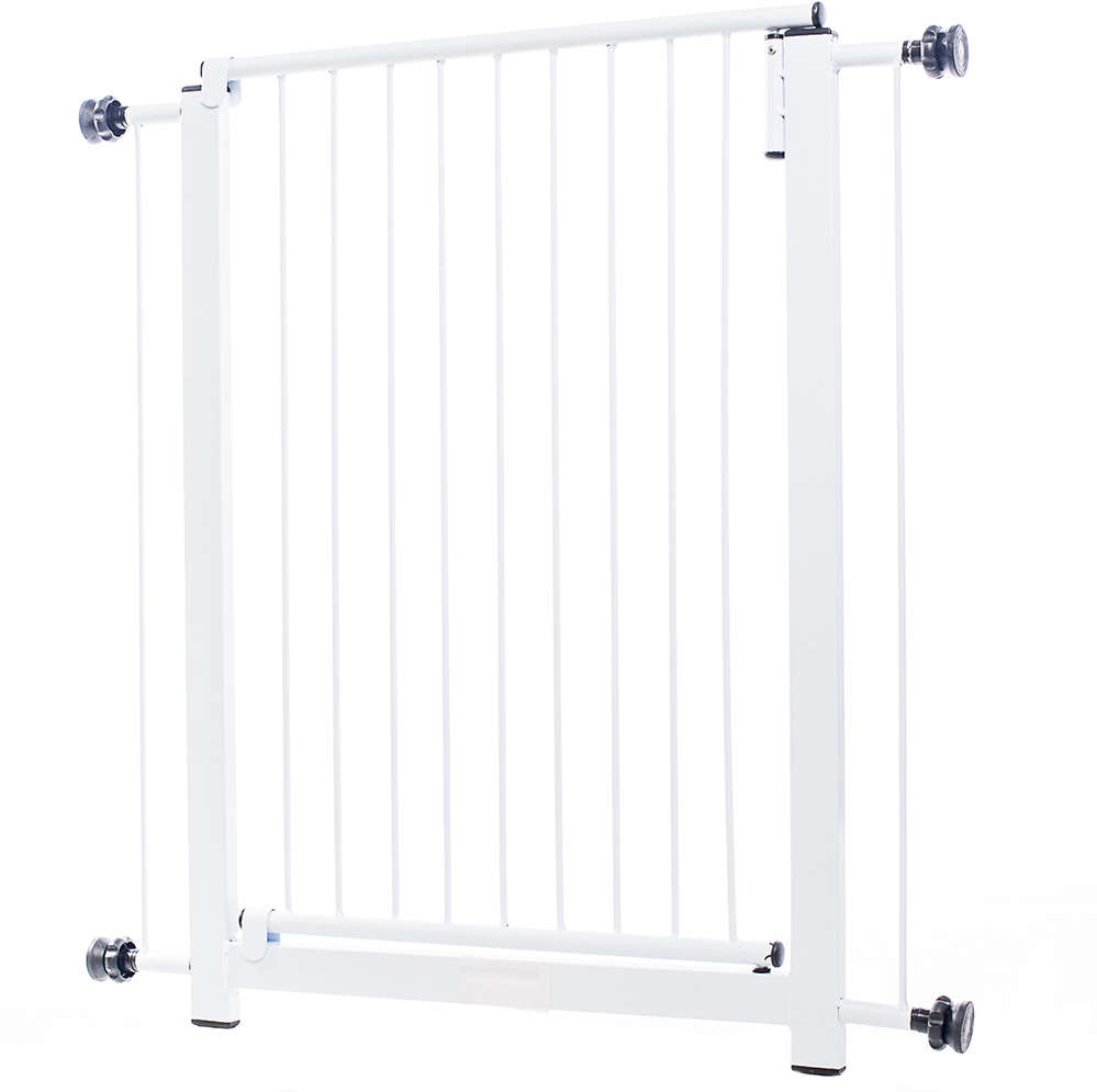 Portão NF Pet Clássico Plus Branco - 80 cm