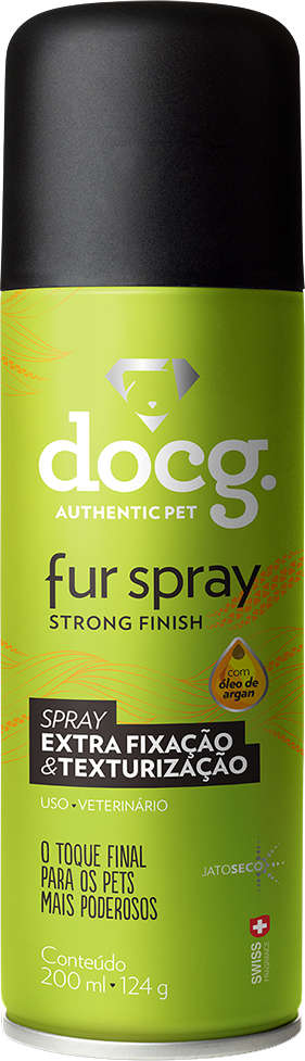 Spray Extra Brilho docg. Fur Spray Strong Finish - 200 mL