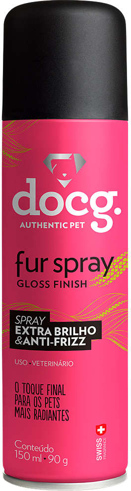 Spray Extra Brilho docg. Fur Spray Gloss Finish - 150 mL