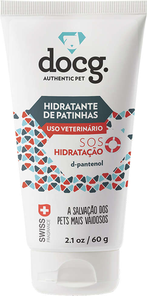 Creme Hidratante de Patinhas docg. S.O.S. Hidratação - 60 g