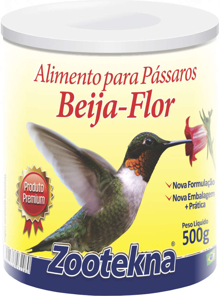 Ração Zootekna Premium Néctar para Beija-Flor - 500 g