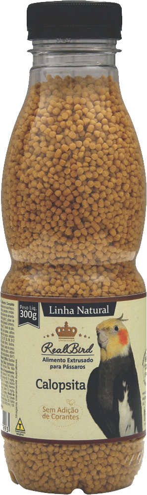 Ração Zootekna RealBird Extrusada Natural para Calopsita - 300 g