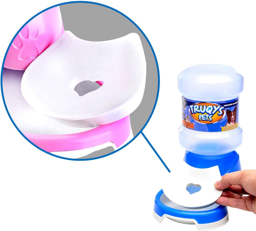 Adaptador Pelo Longo Truqys Pet para Bebedouro Automático - Branco