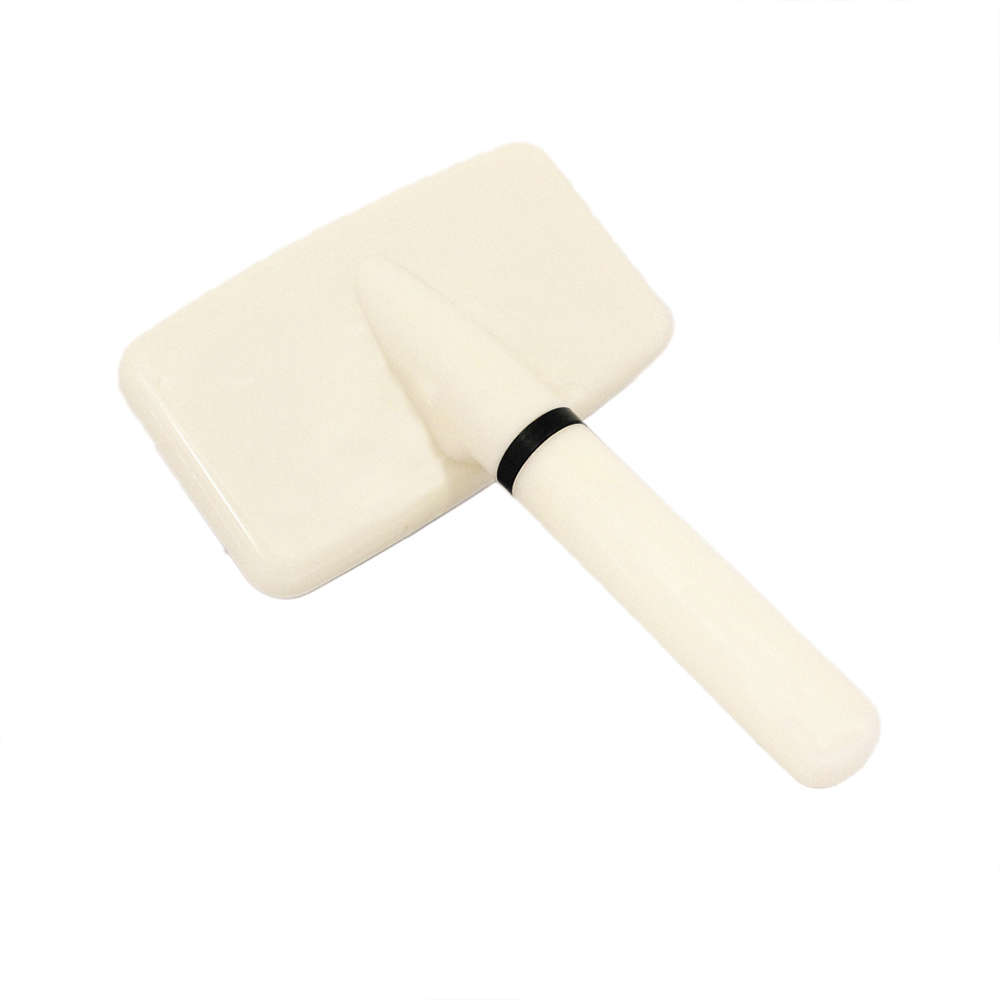 Rasqueadeira Soft GermanHart Beauty Essentials Branca - Tam. P