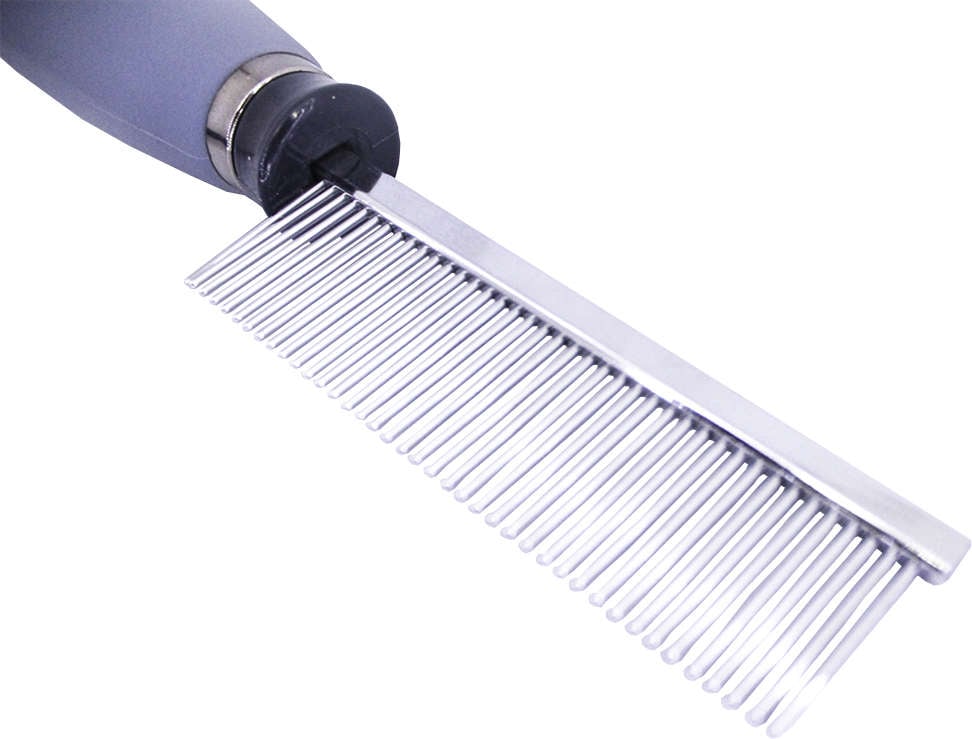 Pente Fino GermanHart Beauty Saloon 40 Dentes Cabo em Gel - Tam. Único