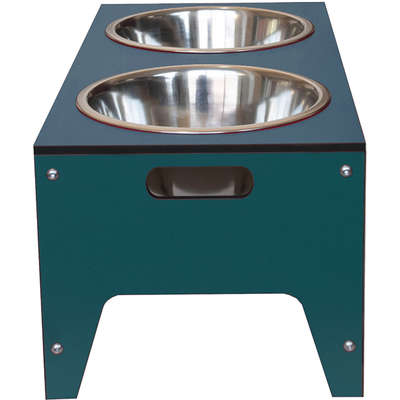 Comedouro Pets & Pets Fit Carbono e Hortência - Tam. G