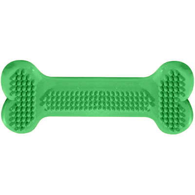 Brinquedo Pet Injet Osso Mass Dental Flex Verde - Tam. PP