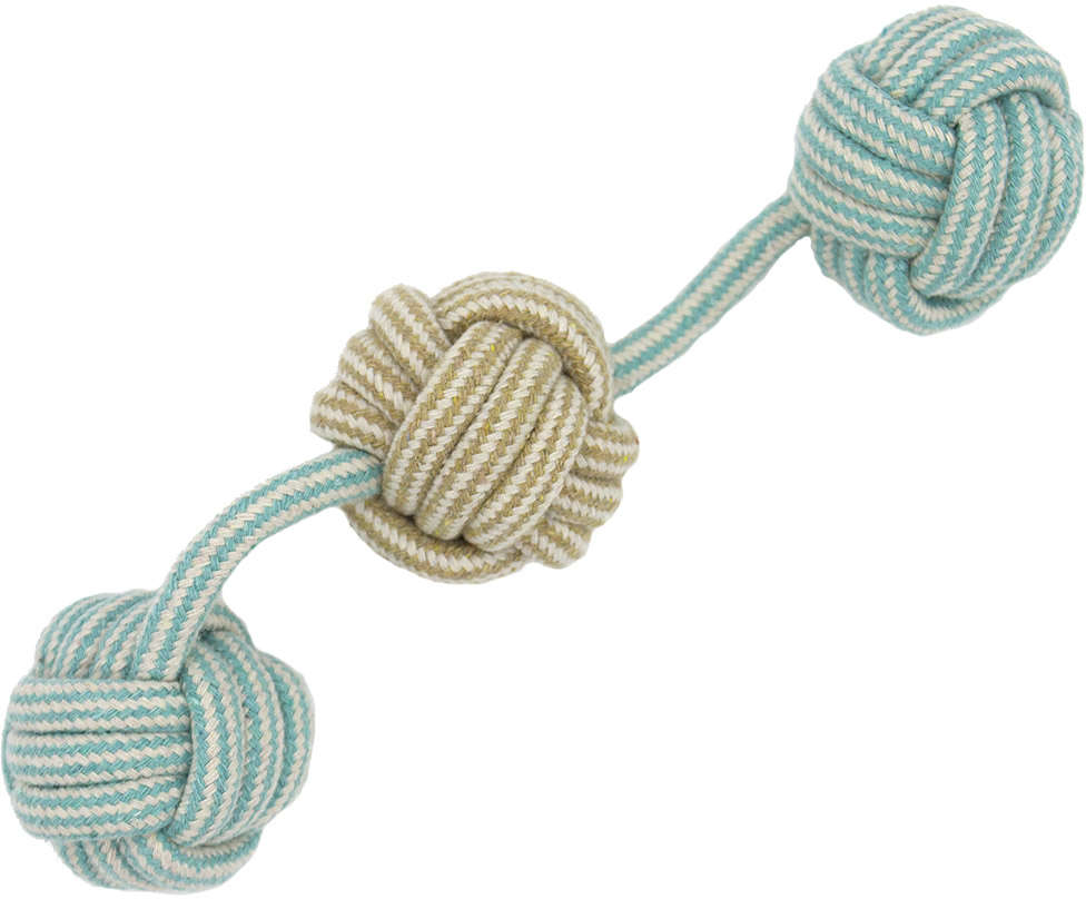 Brinquedo Petwi Mordedor Corda Tug Silky Azul - Tam. Único