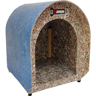 Casinha Iglu Ecológica Recriar Pet Azul