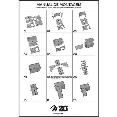Toca de Gato 2G Acessórios Pet Abstrato com Escada Cor 4
