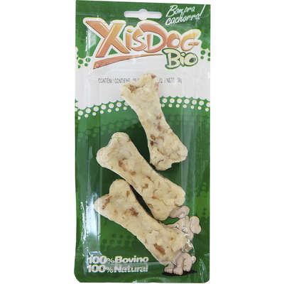 Osso Xisdog Bio Gravata Pequeno - 3 Unidades