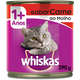 Ração Úmida Whiskas Lata Carne ao Molho para Gatos Adultos - 290 g