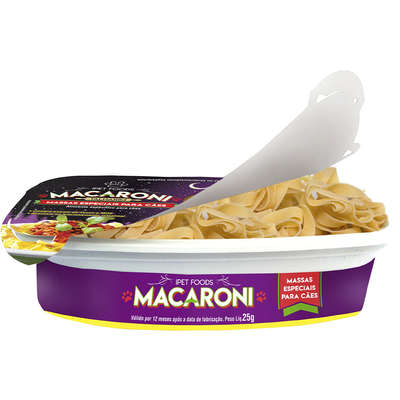 Massas Especiais Ipet Food's Macaroni Talharim para Cães