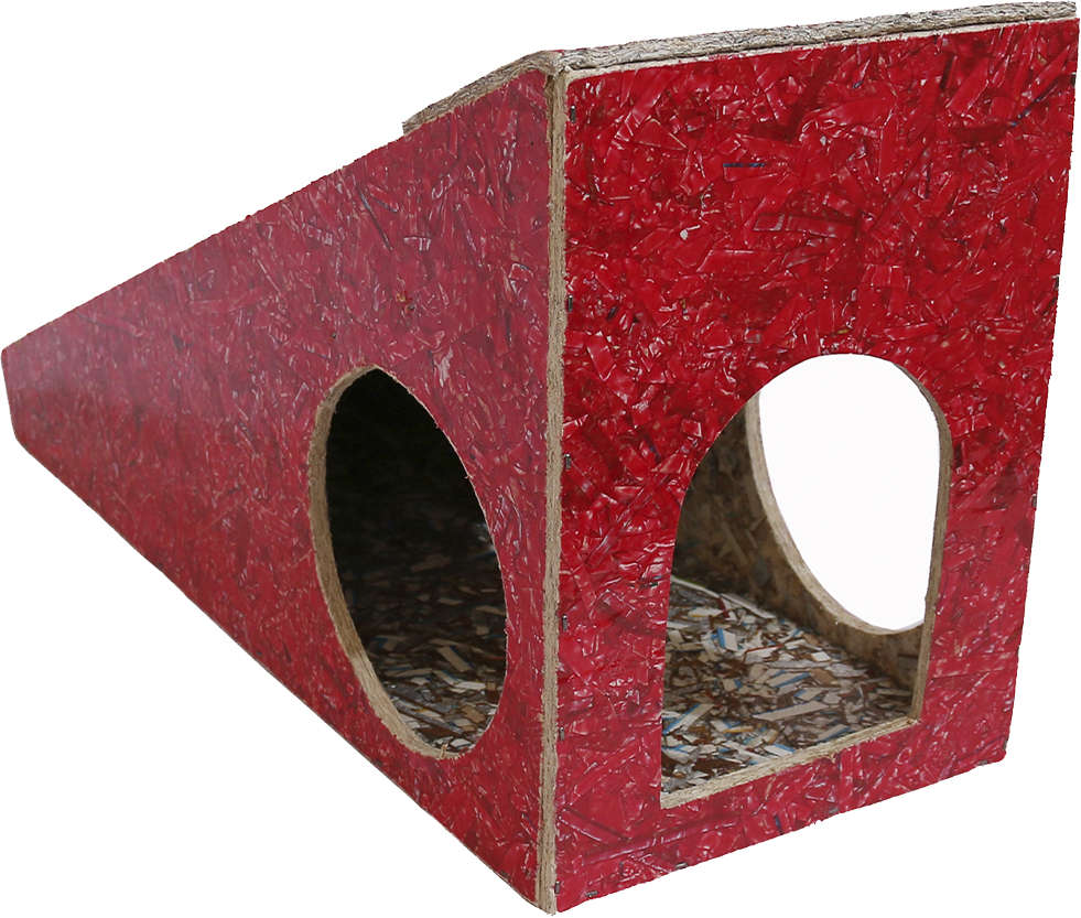 Brinquedo Arranhador Recriar Pet Rampa Vermelho - Tam. Único