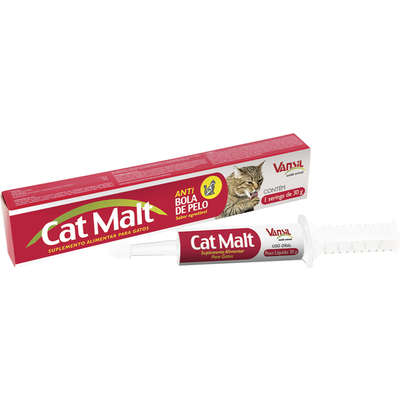Suplemento Alimentar Vansil Cat Malt - 1 Seringa 30 g
