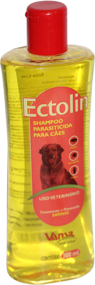 Shampoo Parasiticida Vansil Ectolim para Cães - 300 mL