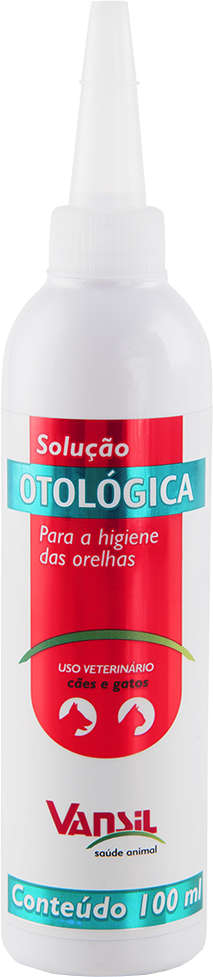 Solução Otológica Vansil Higiene das Orelhas para Cães e Gatos - 100 mL