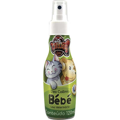 Deo Colônia CatDog & Cia Bébé para Cães e Gatos - 120 mL