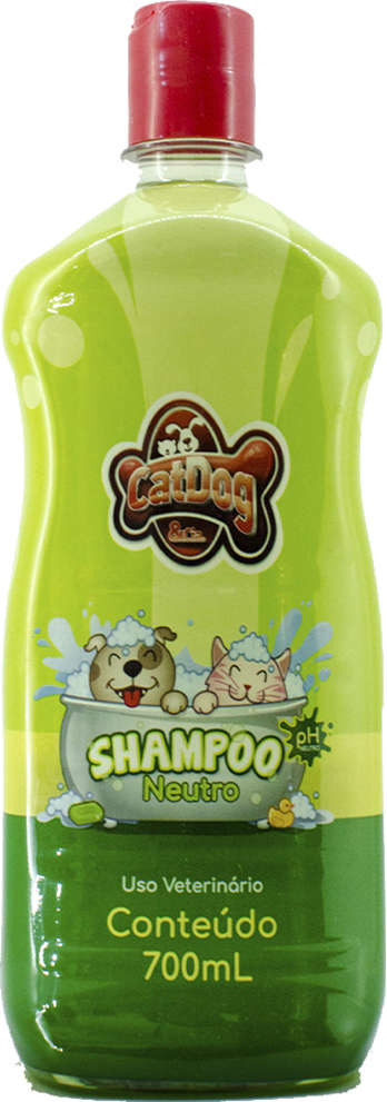 Shampoo Neutro CatDog & Cia para Cães e Gatos - 700 mL