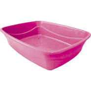 Bandeja Higiênica Alta Pet Injet Cat Plus Rosa - Tam. G