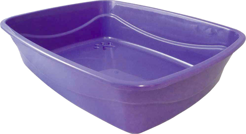 Bandeja Higiênica Alta Pet Injet Cat Plus Lilás - Tam. G