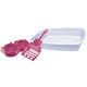 Kit Gato Luxo 3X1 Pet Injet Branco e Rosa