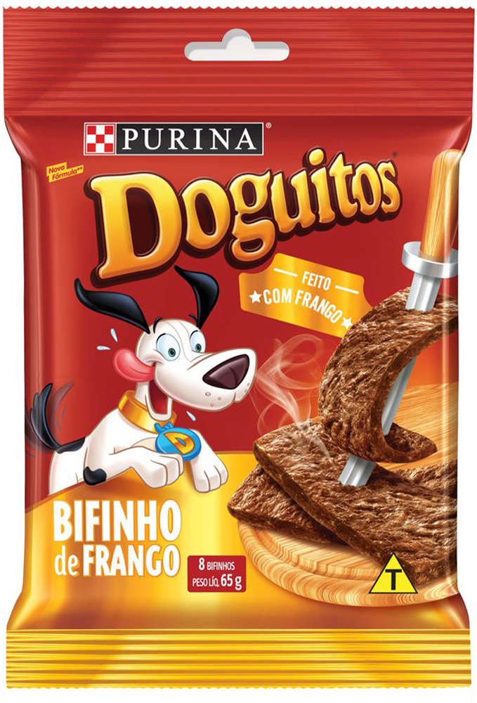 Petisco Purina Doguitos para Cães Sabor Frango - 65g