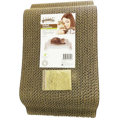 Brinquedo Arranhador Pawise Arco de Papelão para Gatos