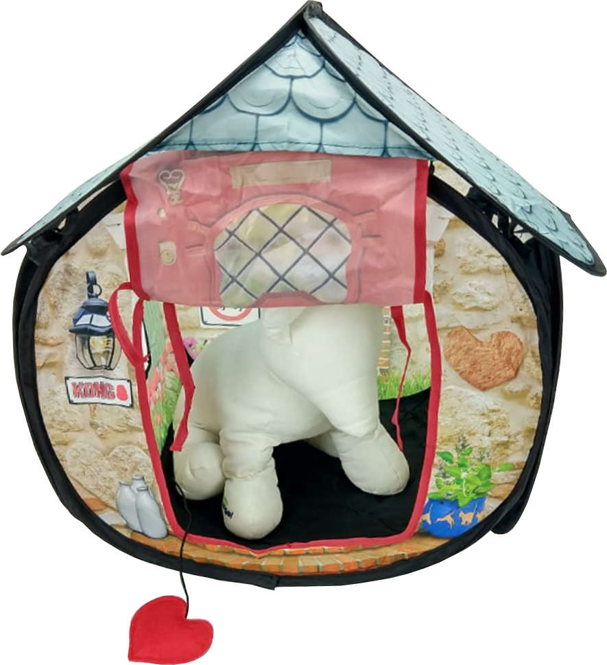 Brinquedo KONG Play Spaces Bungalow (CA78) - Tam. Único