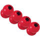 Brinquedo Interativo KONG Goodie Ribbon Vermelho