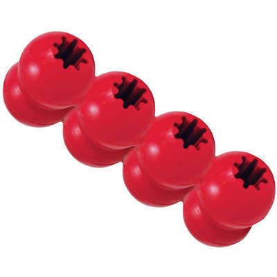 Brinquedo Interativo KONG Goodie Ribbon Vermelho