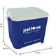 Porta-Ração Petlove para Armazenar até 15 Kg - Azul Escuro