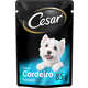 Ração Úmida Cesar Sachê Cortes Selecionados Sabor Cordeiro Assado ao Molho para Cães Adultos - 85 g