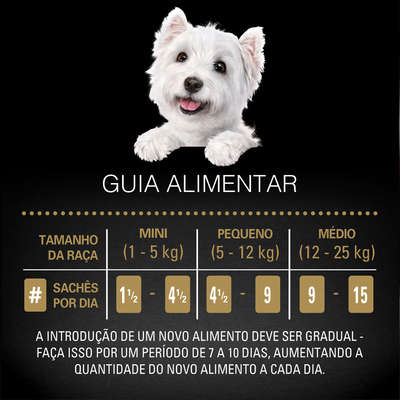 Ração Úmida Cesar Sachê Cortes Selecionados Sabor Cordeiro Assado ao Molho para Cães Adultos